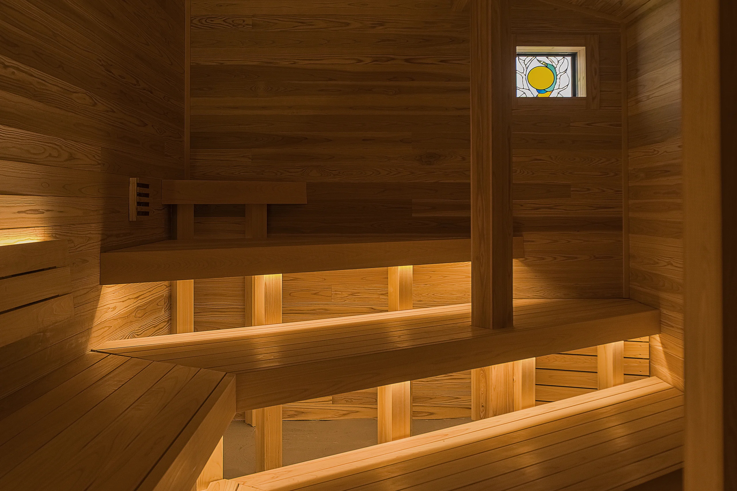 AQUAIGNIS GARDEN SPA サウナ